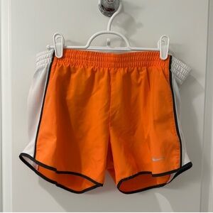 Nike Reflective Lined Neon Orange Running Shorts